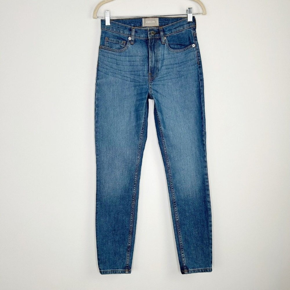 Everlane High Rise Skinny Jeans Size 26 - Picture 2 of 10